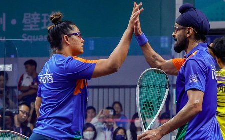 Dipika Pallikal & Harinder Pal Singh Sandhu in joint pursuit of Asian Games mixed gold