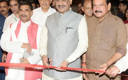 Speaker Lok Sabha Om Birla inaugurates the Liver Health Checkup Camp at Parliament Complex,