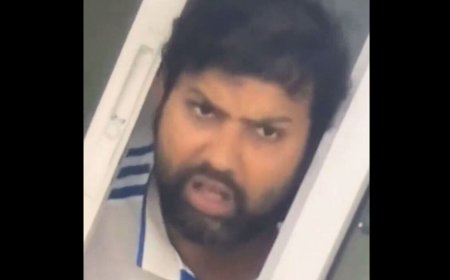 Rohit Sharma's confused look leave internet in splits | Watch video