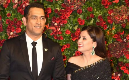 Watch: Wife Sakshi provides update on MS Dhoni's injury to fans