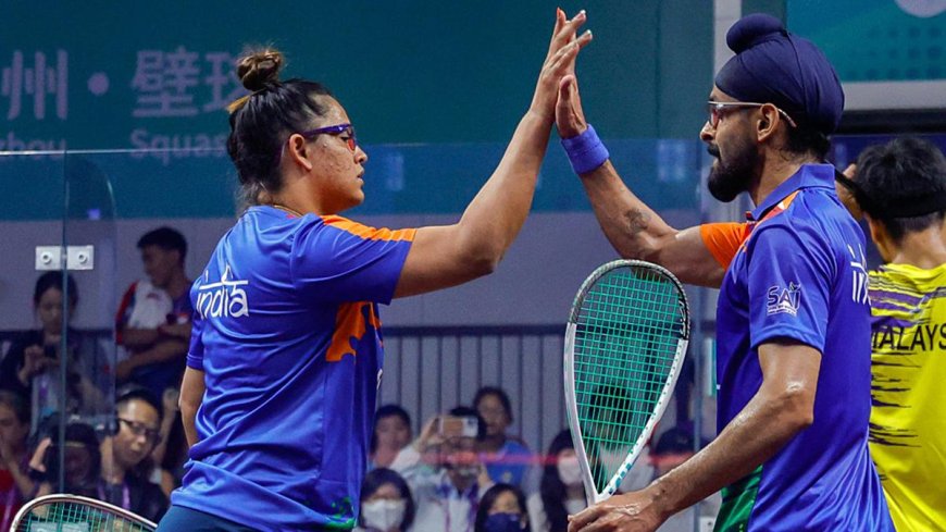 Dipika Pallikal & Harinder Pal Singh Sandhu in joint pursuit of Asian Games mixed gold
