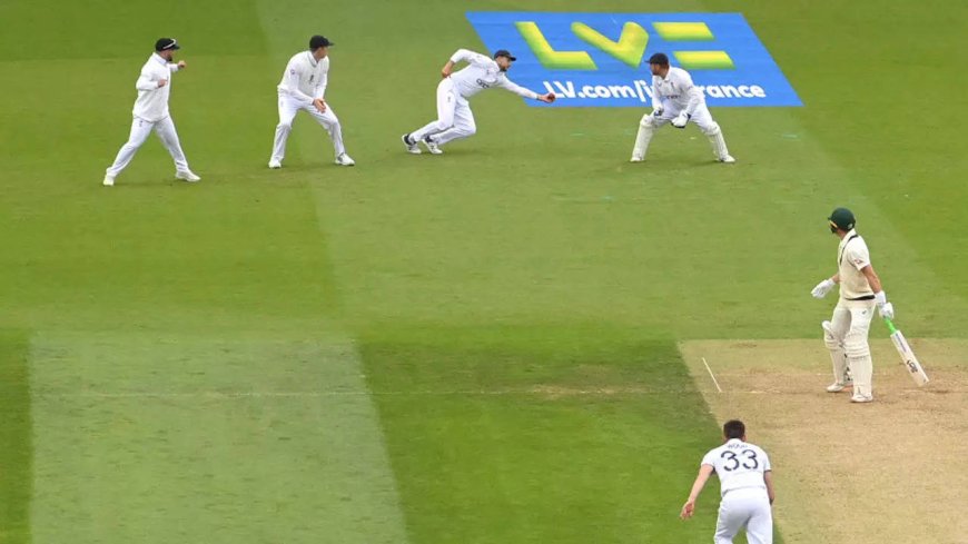 Watch: Root grabs a one-handed stunner to dismiss Labuschagne