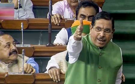 'Eager to listen to him': Pralhad Joshi takes dig at Rahul Gandhi for opting out of no-confidence debate