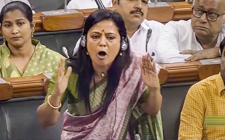 'Don't know what's more unfortunate...': Mahua Moitra's jibe at PM Modi during no-confidence speech