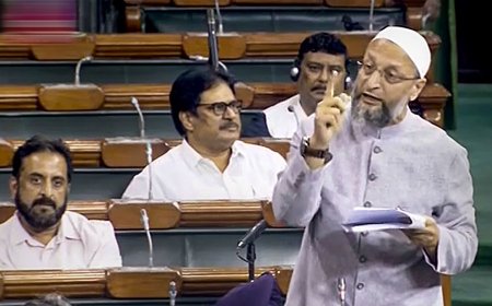 'If home minister knew a Muslim coined Quit India slogan...': Asaduddin Owaisi's dig at Amit Shah