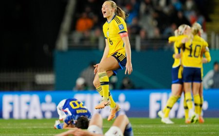 FIFA Women's World Cup: Sweden defeats Japan 2-1, set to face Spain in semi-finals