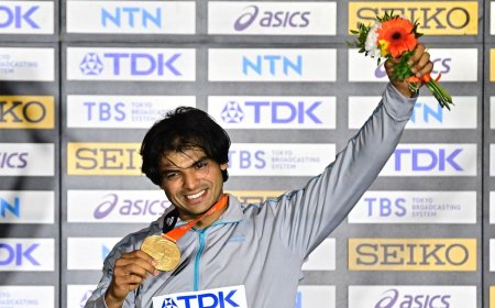 ‘His moonshot does it…’: Anand Mahindra lauds Neeraj Chopra for historic win at World Athletics Championships