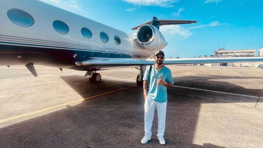 Virat Kohli's chartered flight from India to Caribbean sparks online criticism on carbon emissions impact