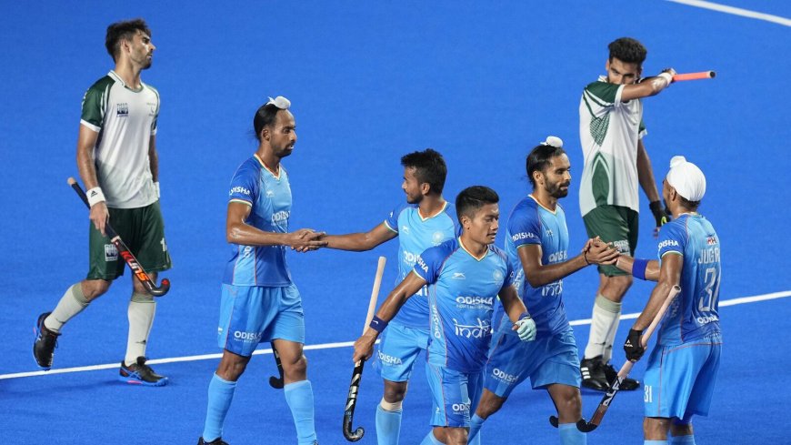 Asian Champions Trophy Hockey Tournament 2023: India beat Pakistan 4-0