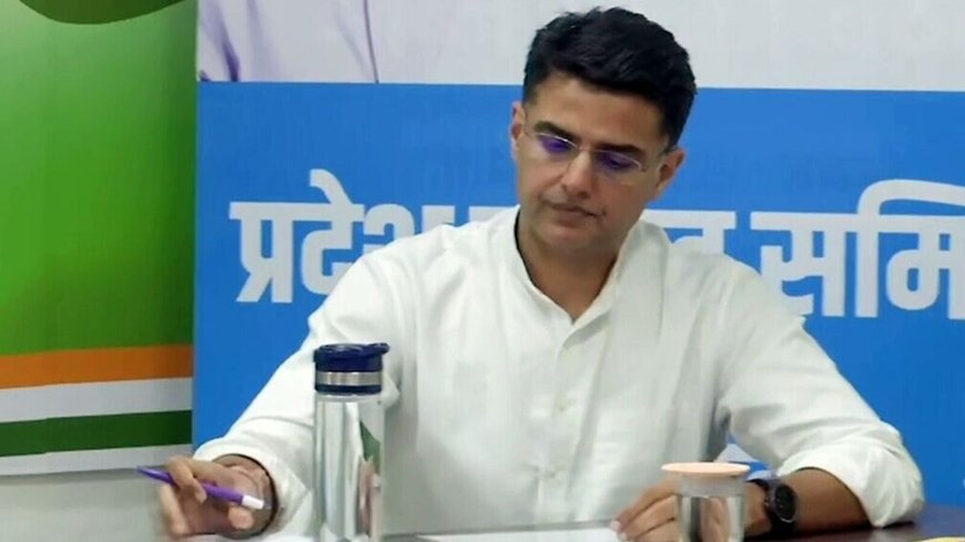 Sachin Pilot thanks Rahul Gandhi, Mallikarjun Kharge for CWC induction ahead of Rajasthan polls