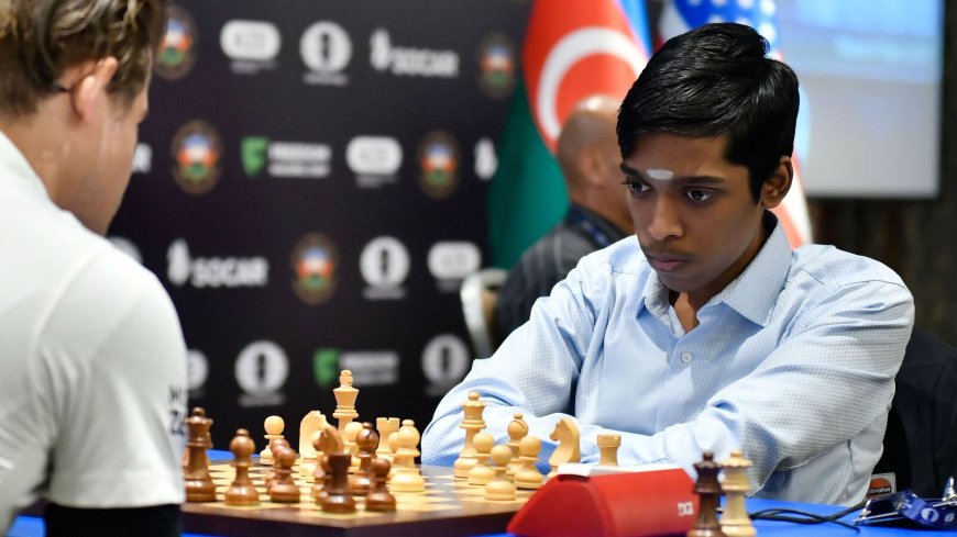 R Praggnanandhaa loses Chess World Cup final to Magnus Carlsen in tiebreak match