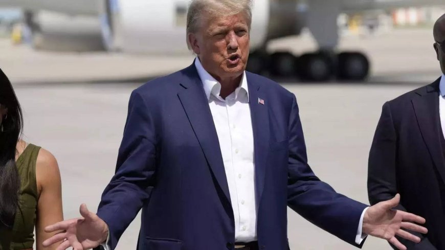 Trump formally arrested on election racketeering, conspiracy charges: sheriff's office