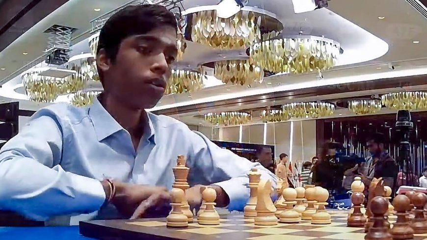 ‘Good for Chess’: R Praggnanandhaa receives grand welcome at Chennai airport | Watch