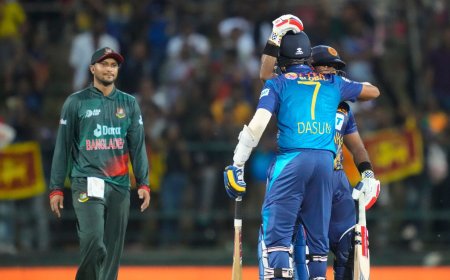 Asia Cup 2023: Charith Asalanka, Sadeera Samarawickrama help Sri Lanka beat Bangladesh by 5 wickets