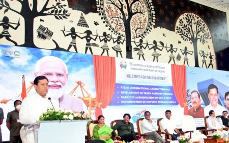 Visakhapatnam Port's International Cruise Terminal  inaugurated