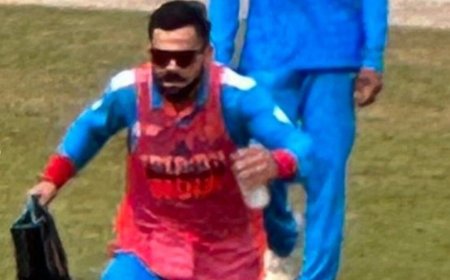 Asia Cup 2023: Virat Kohli's epic run as waterboy draws hilarious memes on social media. See here