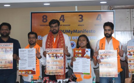 ABVP Launched a 21-point Manifesto along with "WoManifesto" 