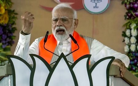 PM Narendra Modi compares Congress with ‘rusted iron’. Top quotes from his Bhopal rally