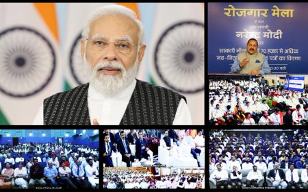 English rendering of PM’s address at Rozgar Mela via Video Conference