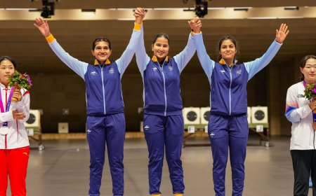 Asian Games 2023: Esha Singh bags silver medal in shooting