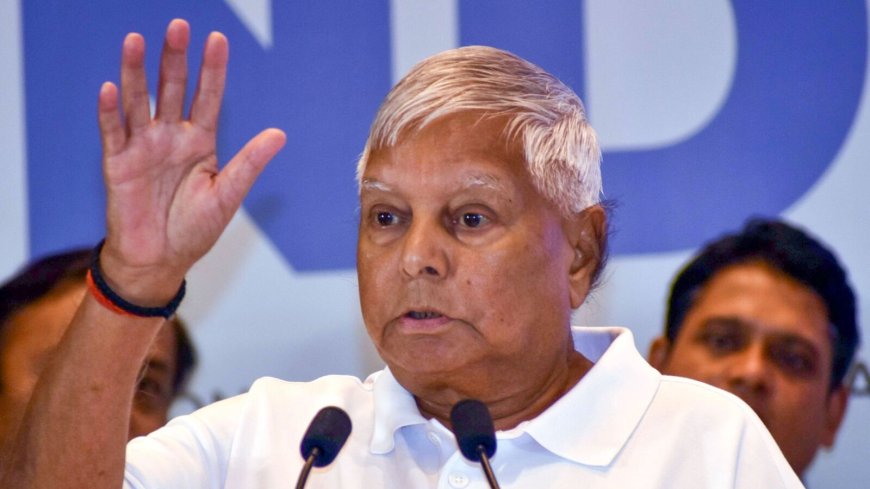 ‘When a person becomes aged…gets a little insane,’ JDU MLA takes dig at Lalu Prasad Yadav