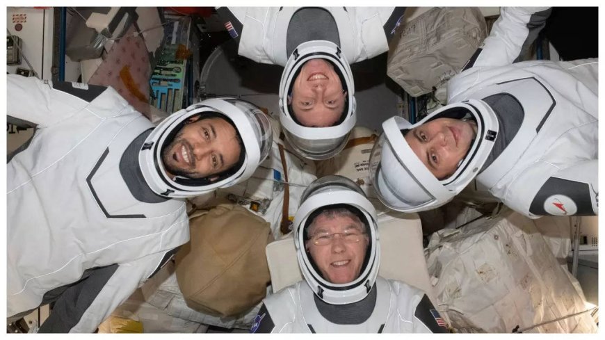 4 astronauts return to Earth in SpaceX capsule to wrap up 6-month station mission