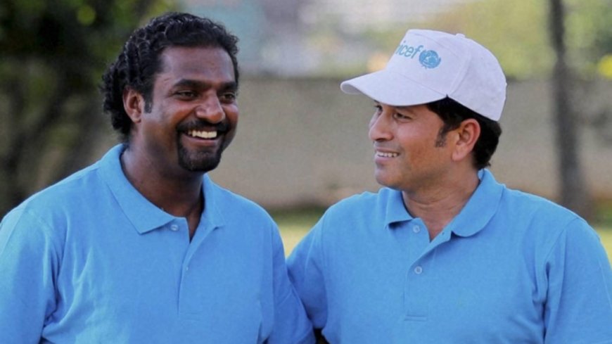 Sachin Tendulkar to unveil the trailer of '800', the biography of Muthiah Muralidharan