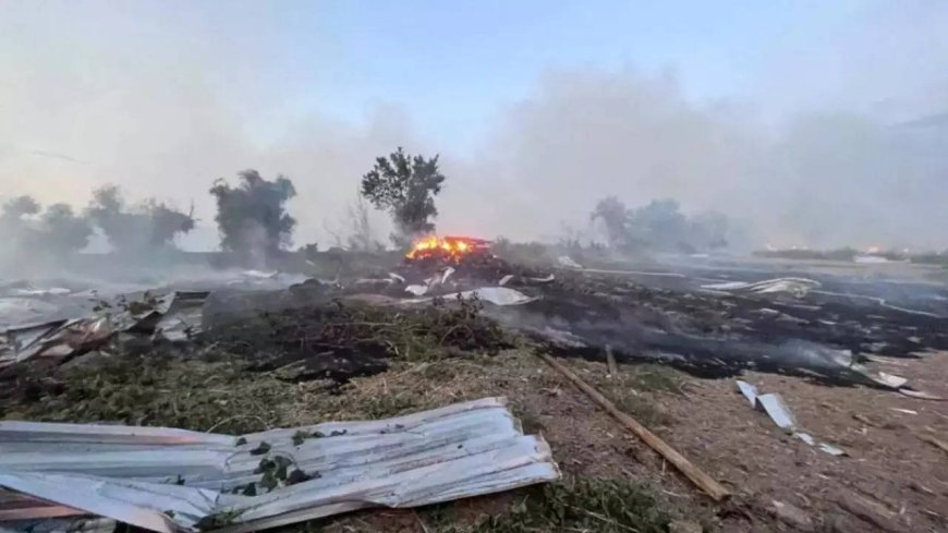 1 killed in Russian drone attacks on port district in Odesa