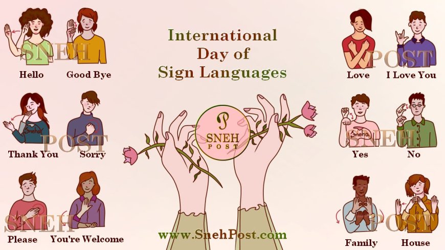 ISLRTC – Department of Empowerment of Persons with Disabilities will be celebrating Sign Language Day