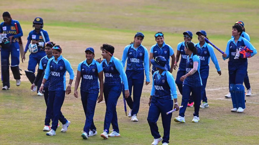 Indian women's cricket team wins gold on debut at Asian Games