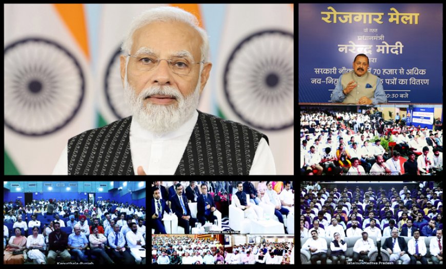English rendering of PM’s address at Rozgar Mela via Video Conference