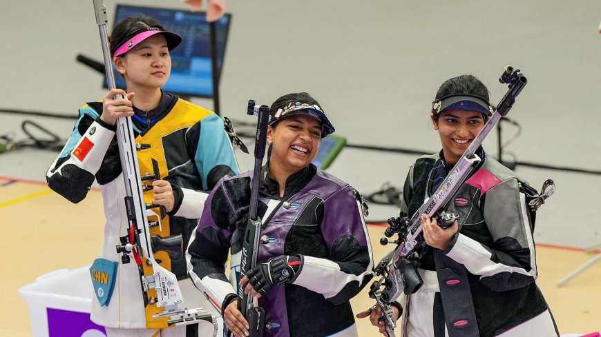 Asian Games 2023: India's Sift Samra bags gold in 50-metre Rifle 3 positions event