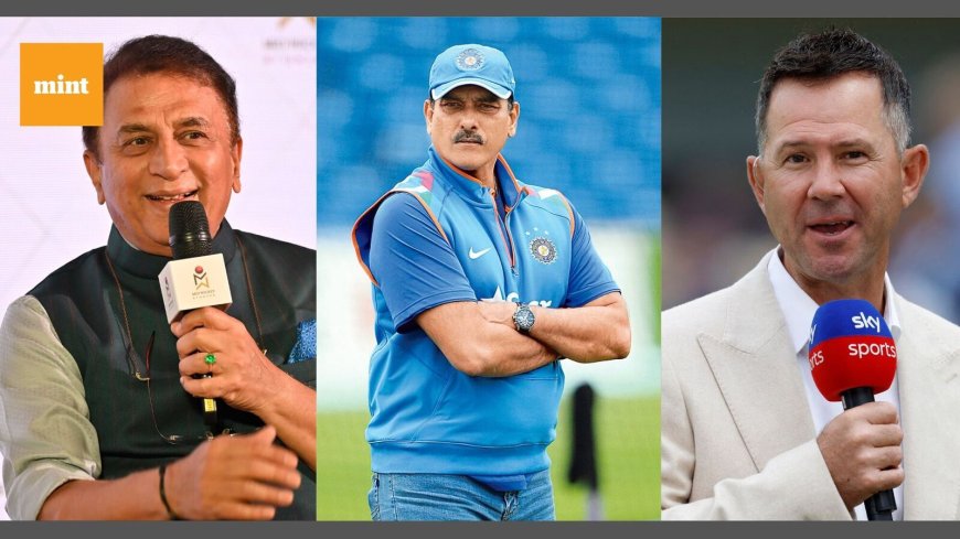 ICC World Cup 2023: Star-studded commentary panel announced; check complete list - Shastri, Gavaskar, Ponting and more