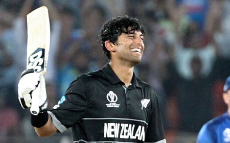 ICC World Cup 2023: Who is Rachin Ravindra, the star of England vs New Zealand match?