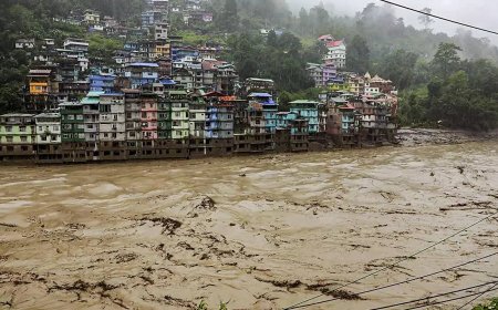 Sikkim flash floods: Military equipment washed away in Teesta