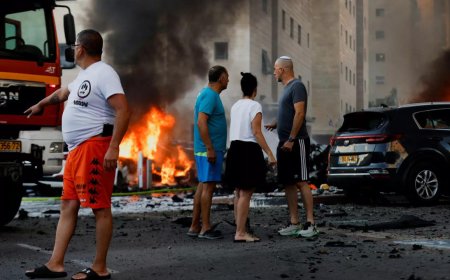 Palestinian gunmen reported in Israel as barrages launched from Gaza