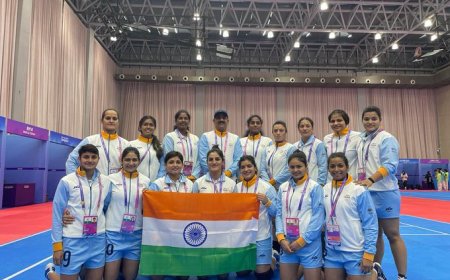 PM hails historic Gold by Kabaddi Women's team at the Asian Games