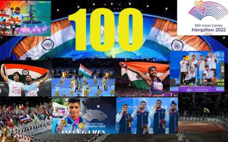 100 medals - A momentous achievement for India at the Asian Games