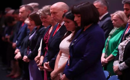 UK's Labour Party says it will invest for growth, as violence in Israel hangs over its conference