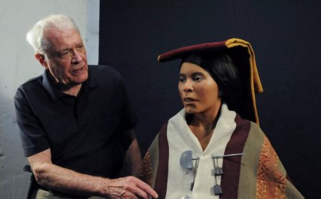 Scientists unveil recreation of sacrificed Inca maiden in Peru
