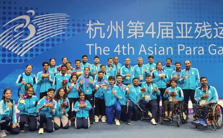 Asian Games: Indian para athletes create history with 111 medals