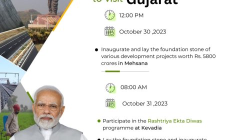 PM to participate in the Rashtriya Ekta Diwas programme at Kevadia
