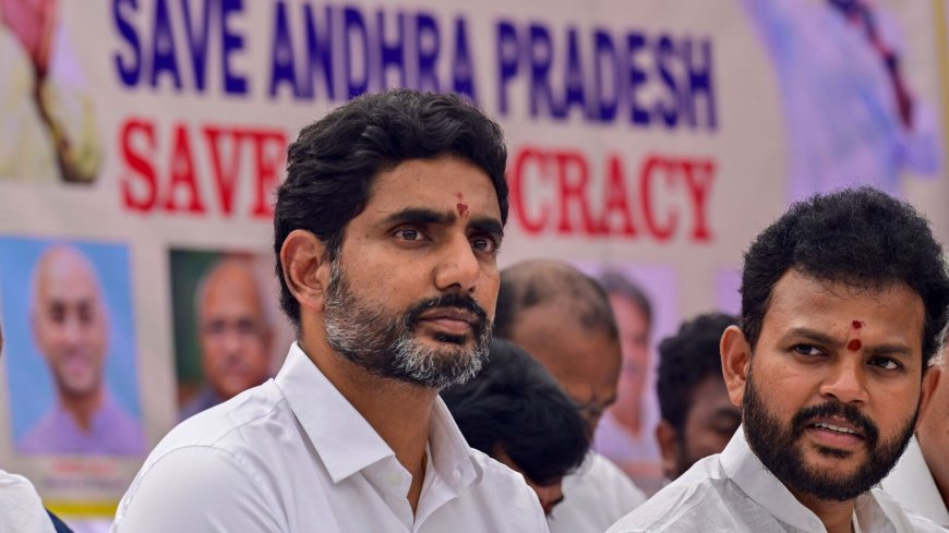 Chandrababu Naidu's son Nara Lokesh hits out at ‘madman’ CM YS Reddy, says father's arrest ‘political witch-hunt’