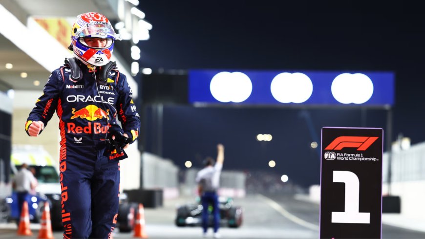 F1 2023: Verstappen secures pole position at Qatar Grand Prix