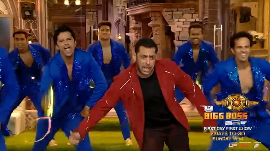Bigg Boss 17: Salman Khan performs on a medley of his hit songs