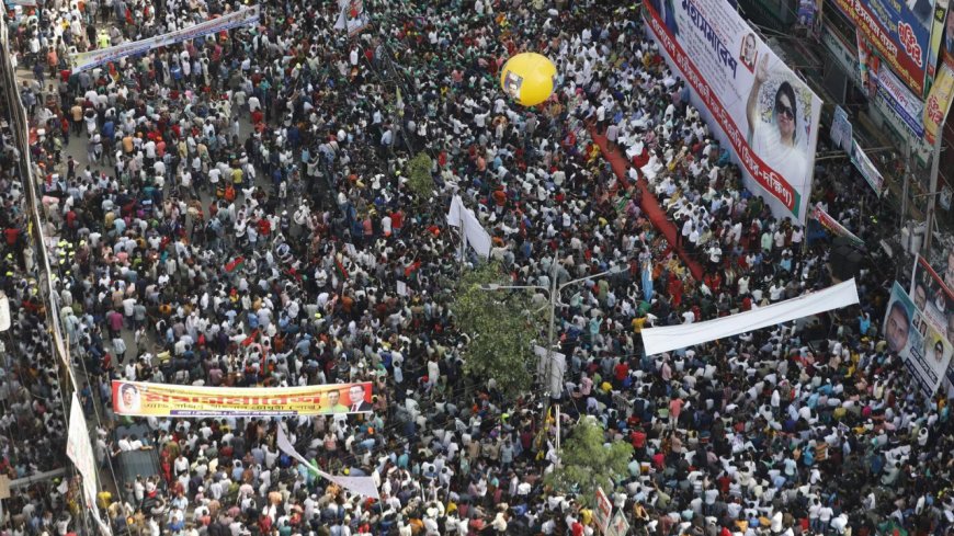 B'desh arrests top oppn leader amid anti-govt protests