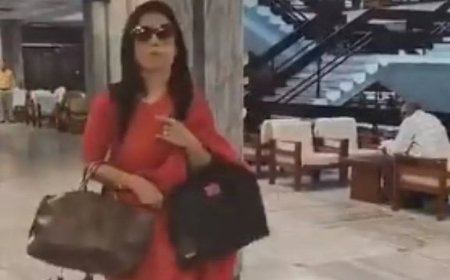 Cash for query row: TMC MP Mahua Moitra appears before Lok Sabha Ethics Committee