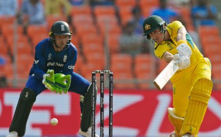England vs Australia Live Score Updates, Cricket World Cup 2023: Adil Rashid gets back-to-back wickets, AUS score 129/4