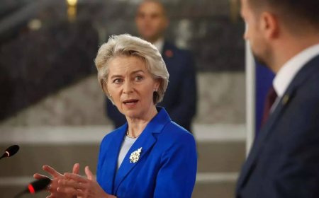 EU's von der Leyen visits Kyiv ahead of report on accession progress