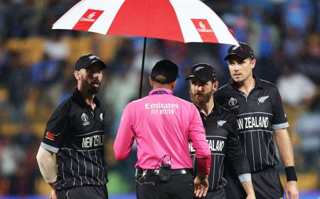 Watch: Bengaluru rains disrupt regular life; will it affect New Zealand vs Sri Lanka match and eliminate Black Caps?